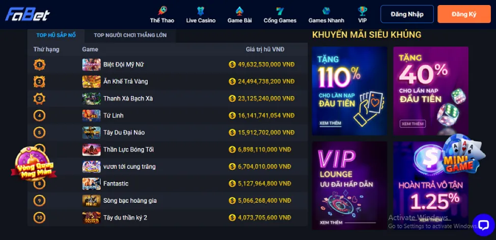 Các đặc quyền cao cấp dành cho thành viên VIP 88vip code