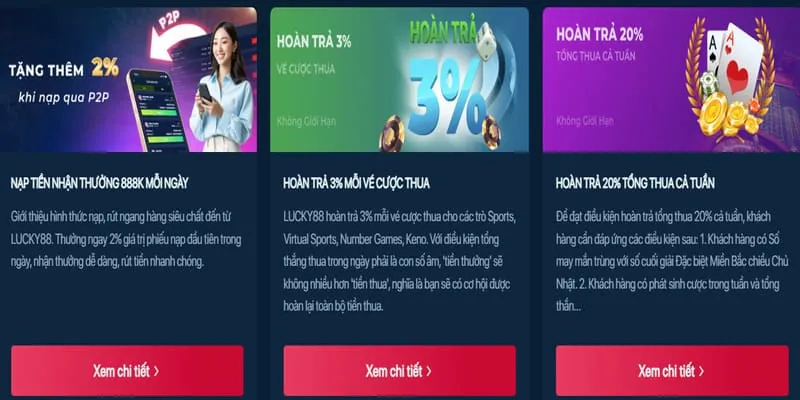 Ưu Đãi Nạp Tiền Liên Tục